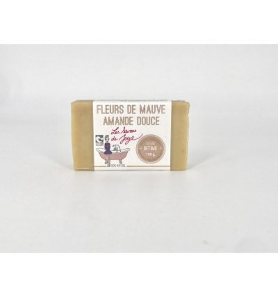 Savon surgras à la fleur de mauve et amande douce 100 g
