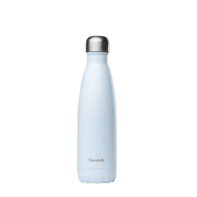 Bouteille bleu pastel